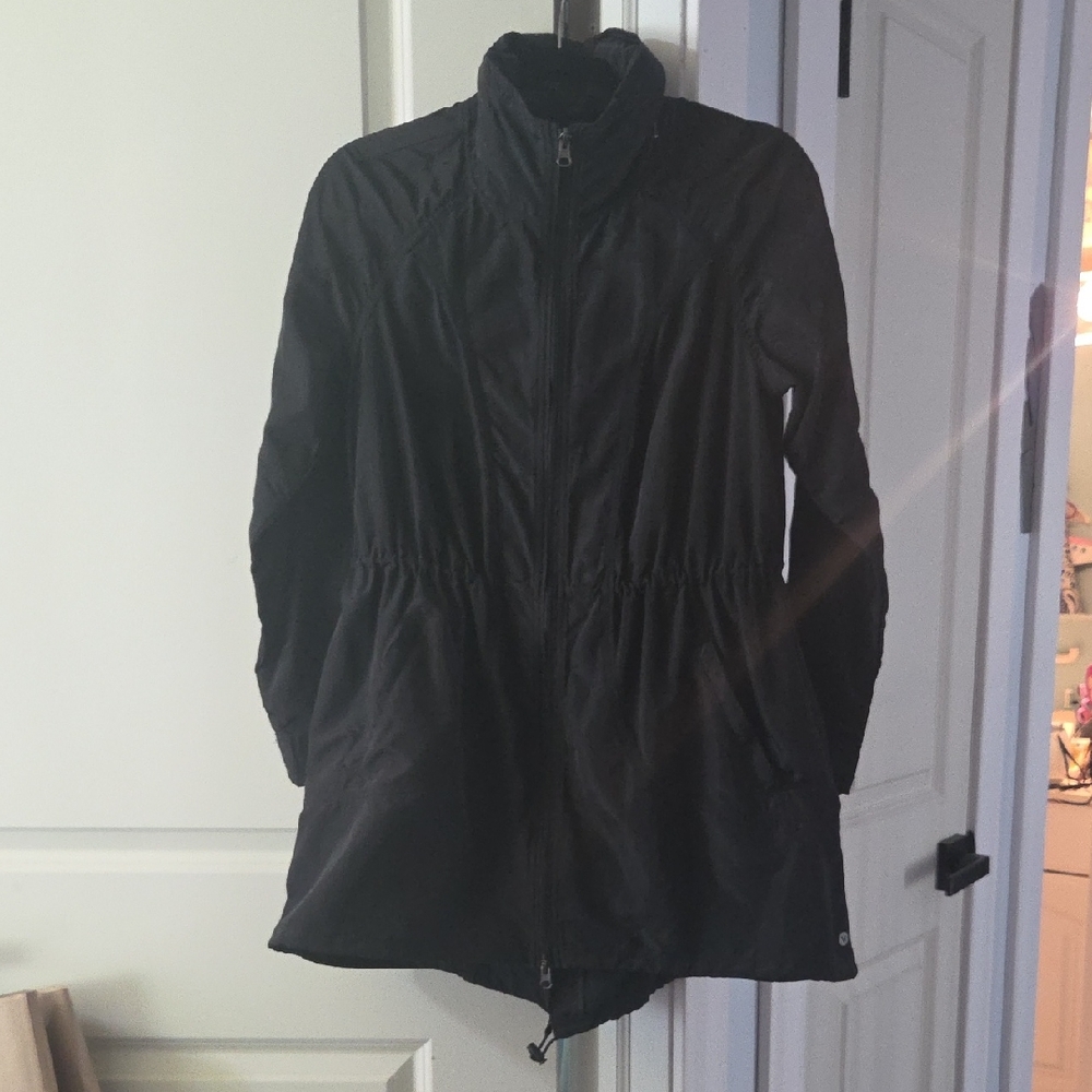Velocity Black Utility/Rain Jacket for Women